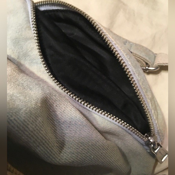 Rebecca Minkoff Denim Backpack with Cute Groovy Patches Small - Picture 9 of 16